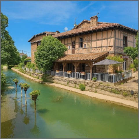 Vente Restaurant 100 couverts avec terrasse à Châtillon-sur-Chalaronne en centre ville (01400) en France