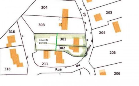 Vente Petit terrain constructible de 250 m2 à Langon (35660)