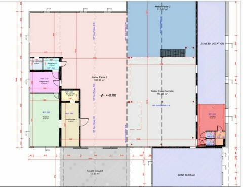 Vente Bâtiment d'activité de 650 m2 dans une zone d'activité, à Beauzelle (31700)
