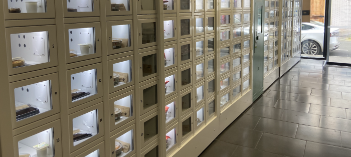 Vente Préparation de plats pour distribution en casiers réfrigérés et en frigos connectés à proximité d'une grande université, à Lille (59000) en France