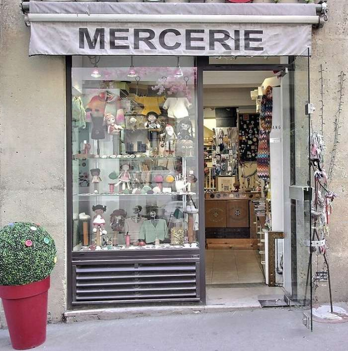 Vente Mercerie, créations artisanales en plein centre ville d'Aix-en-Provence (13100)
