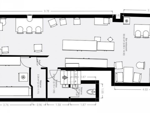 Vente Bar, Brasserie licence IV 45 couverts avec terrasse dans le centre ville de Valenciennes (59300)