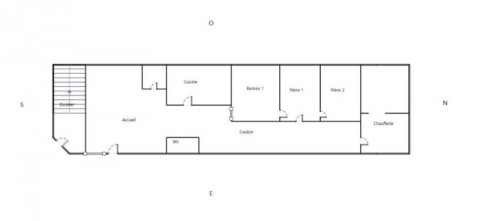 Vente Bureaux / Locaux professionnels, 315 m2 en plein centre ville de Saint-Quentin (02100)