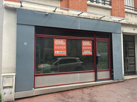 Vente Local commercial de 50 m2 pour plusieurs activités dans une zone fréquentée du Pré-Saint-Gervais (93310)