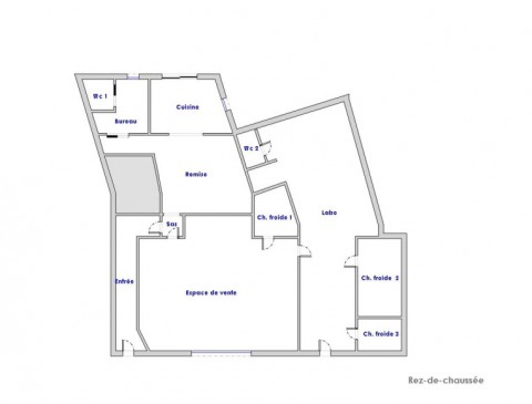 Vente Local commercial Immeuble, 192 m2 à La Roche-sur-Yon (85000)