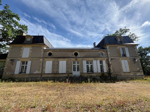 Vente Domaine de caractère avec château à rénover près de Sainte-Foy-la-Grande (33220)