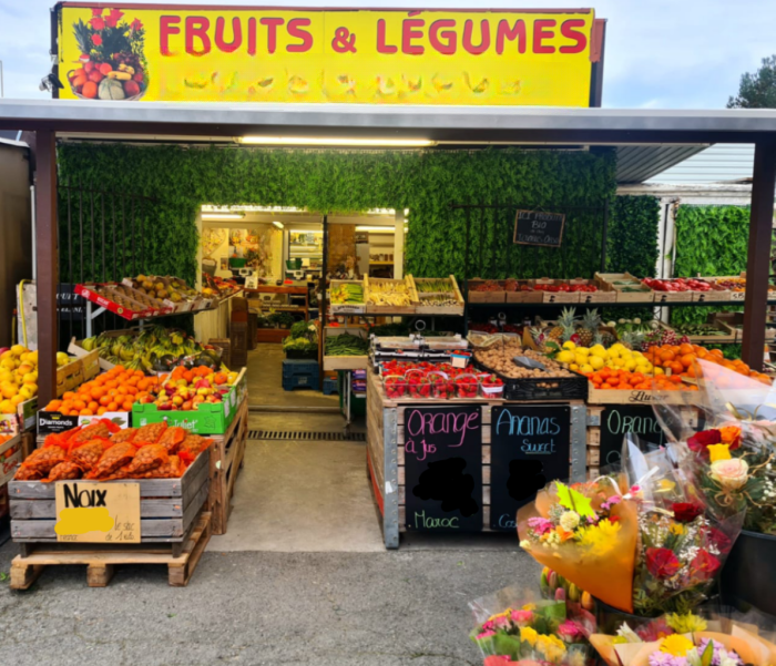 Vente Primeur, fleuriste, épicerie dans une zone fréquenetée au Cannet (06110)