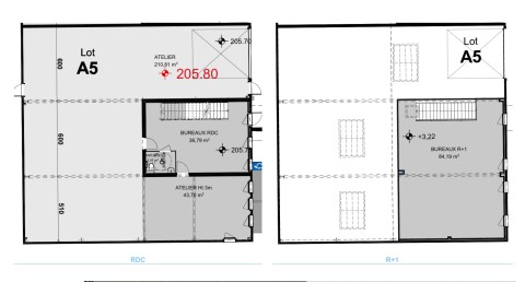 Vente Local d'activité / Entrepôt, 380 m2 dans le Rhône (69)