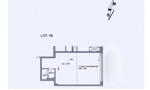 Vente Local commercial , 31 m2 à Paris 15ème (75015) en France